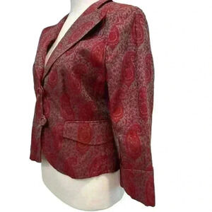 ROBERT GRAHAM BLAZER JACKET SIZE 6 NWOT